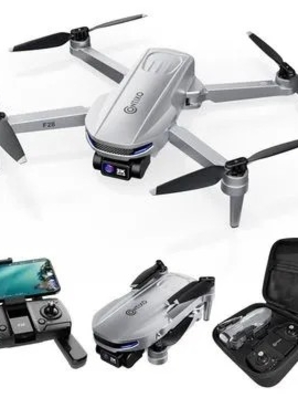 Drone with 2K Camera - Silver